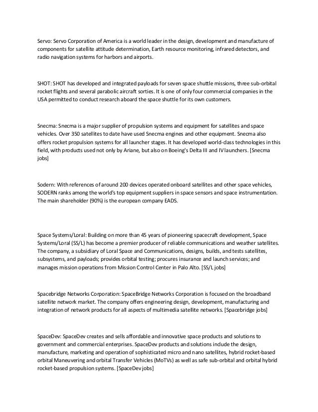 Research in satellite communication jobs