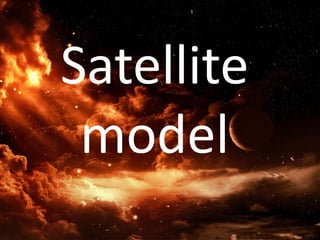 Satellite
model
 