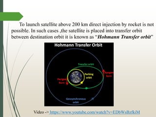 Satellites launching procedure and vechicles | PPTX