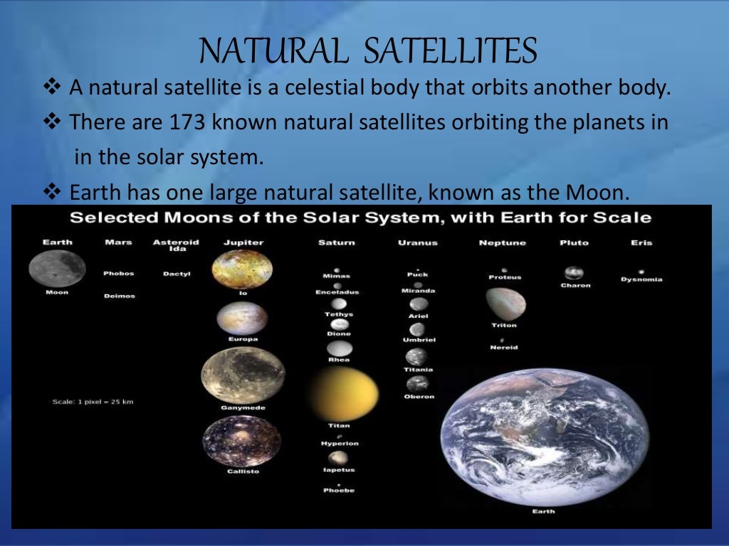 Earth's Satellites