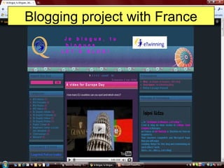 Blogging project with France
 