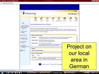 Project on
our local
area in
German
 