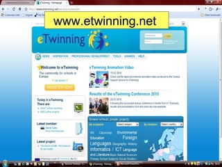 www.etwinning.net
 