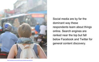 Most popular social platforms for Millennials
https://www.statista.com/statistics/199242/social-media-and-networking-sites...
