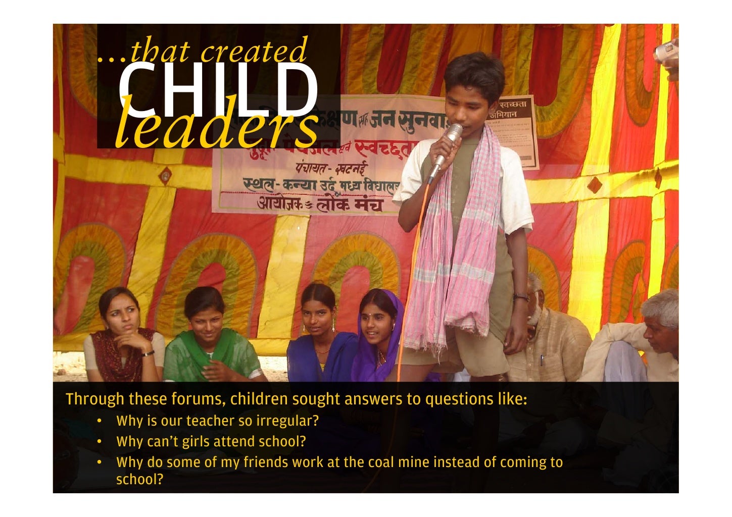 …that created CHILD leaders Through