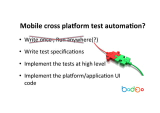 Run Mobile Test or Cross-Device Test