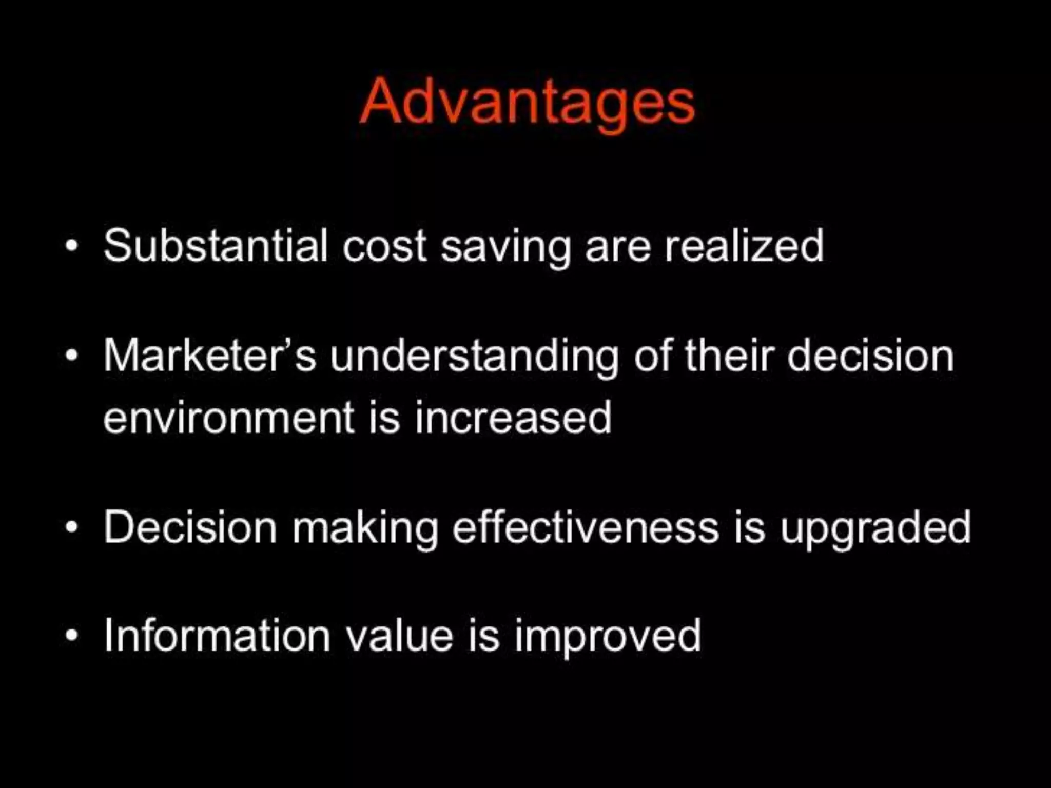 marketing information system