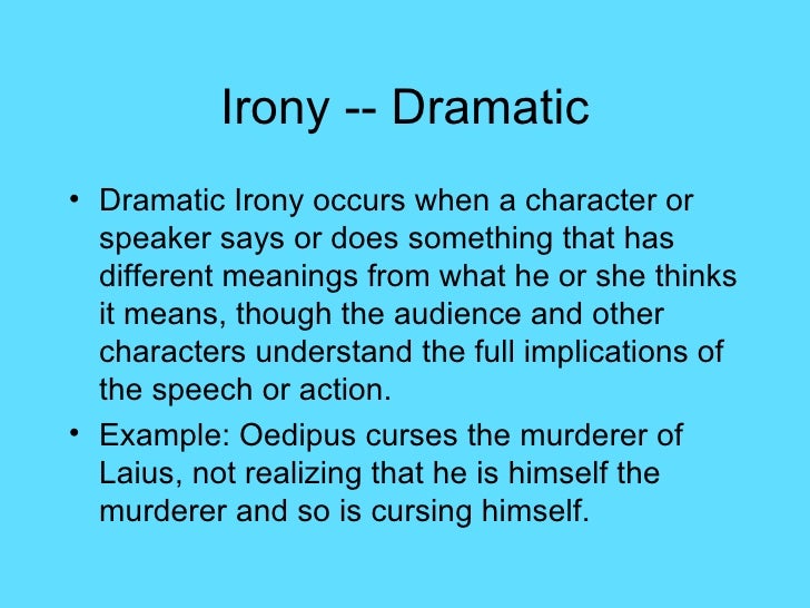 Dramatic literary terms