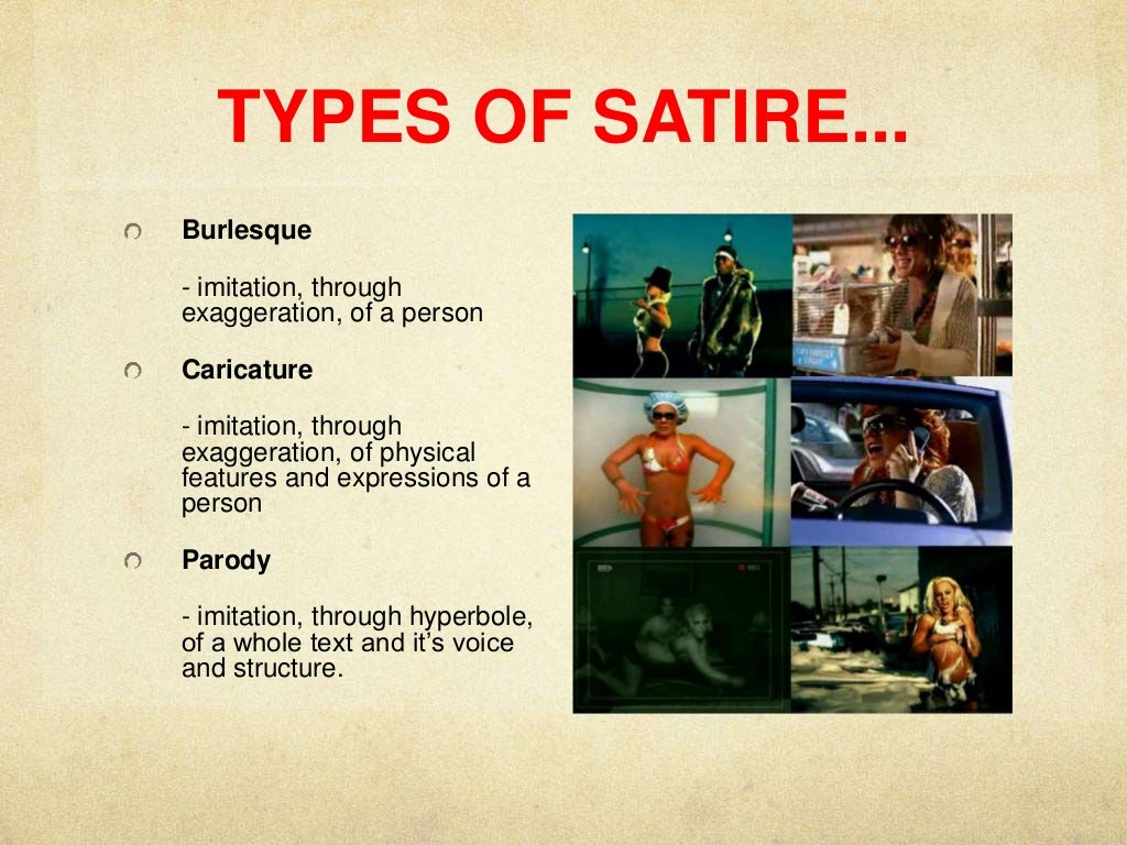 Techniques of Satire
