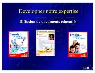 Développer notre expertise
Diffusion de documents éducatifs




                                   ECR                 France
                                   Efficient Consumer Response
 