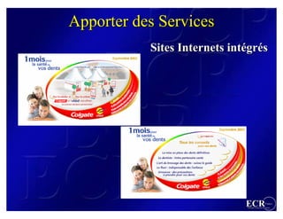 Apporter des Services
           Sites Internets intégrés




                              ECR                 France
                              Efficient Consumer Response
 