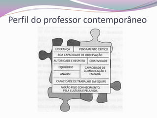 Perfil do professor contemporâneo  