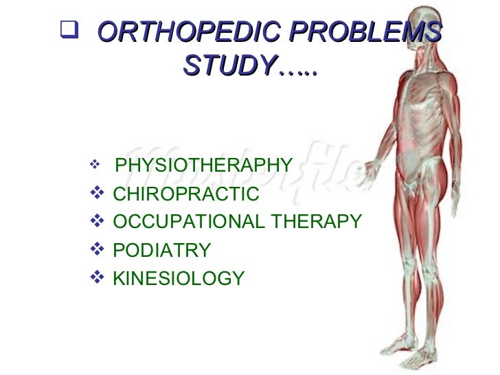 orthopedic requirements