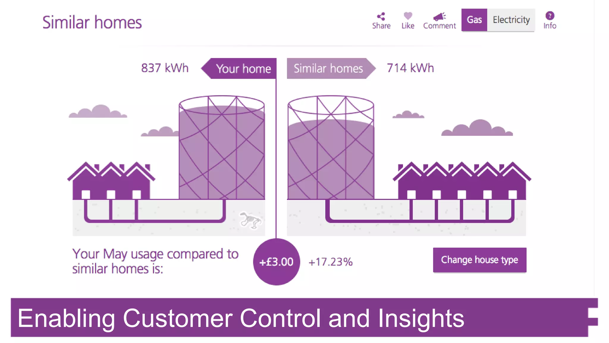 Enabling Customer Control and Insights
 