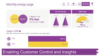 Enabling Customer Control and Insights
 