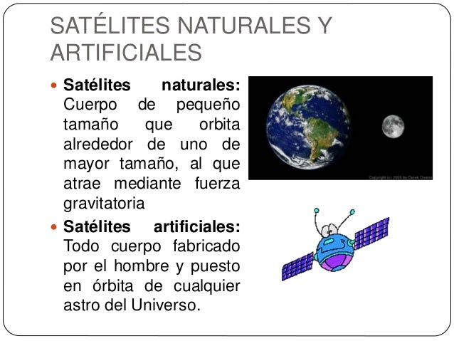 Satélites artificiales