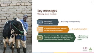 The future of sustainable livestock systems in low- and middle-income countries