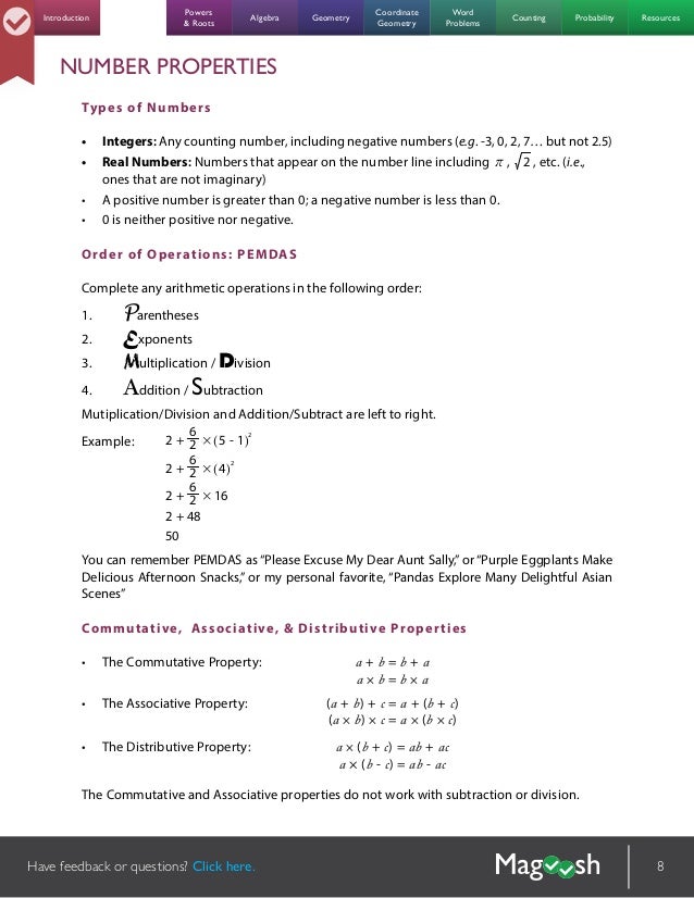 retail math cheat sheet