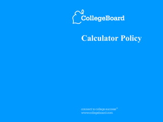 Sat math overview from college board | PPTX