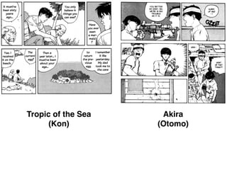 Tropic of the Sea
(Kon)
Akira
(Otomo)
 
