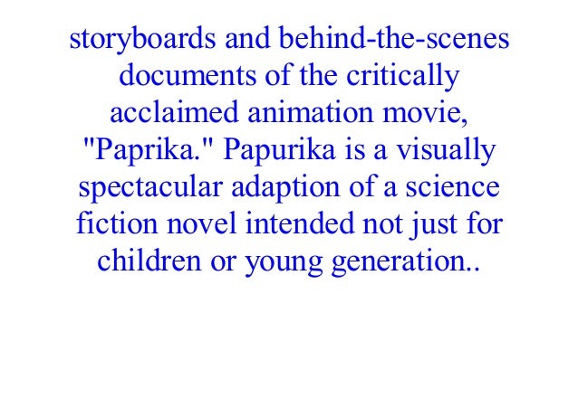 paprika storyboard pdf download