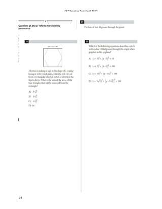 SAT Practice Test April 2017
24
 