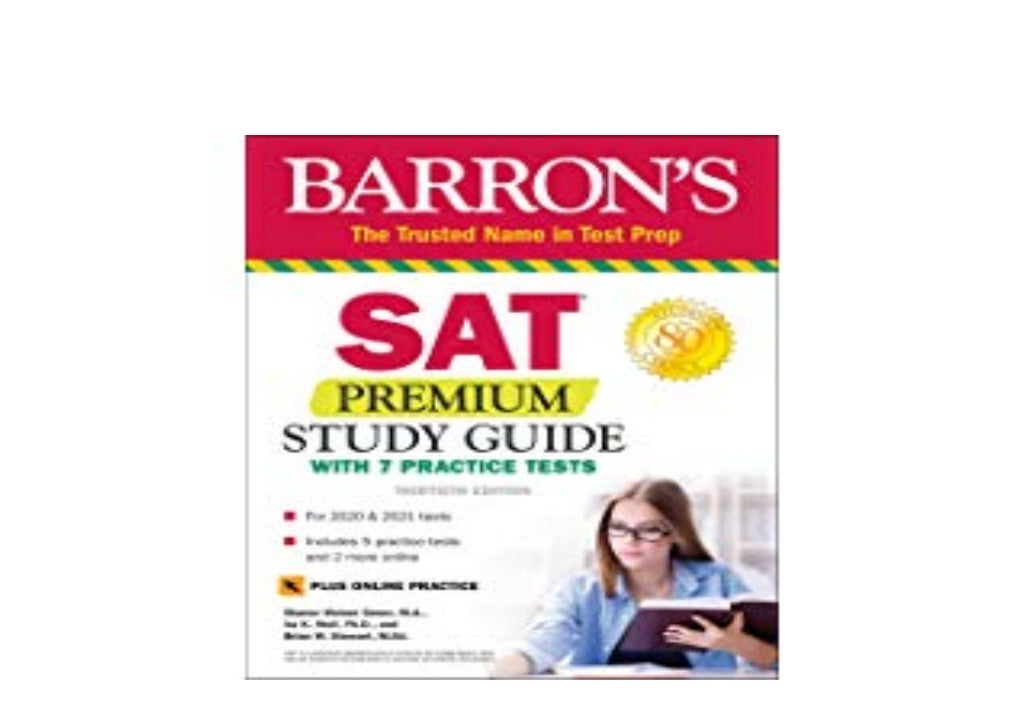 REad_Ebook SAT Premium Study Guide with 7 Practice Tests Barrons Test