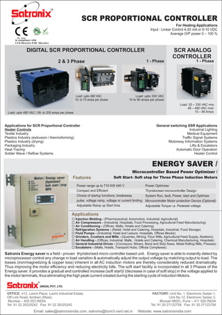 TM




                                                        SCR PROPORTIONAL CONTROLLER
                               ...