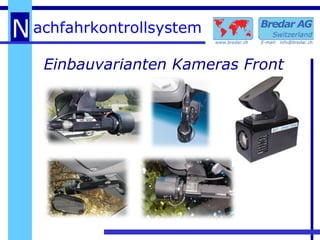 Einbauvarianten Kameras Front 