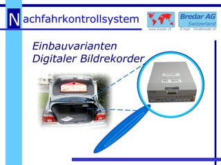 Einbauvarianten Digitaler Bildrekorder 
