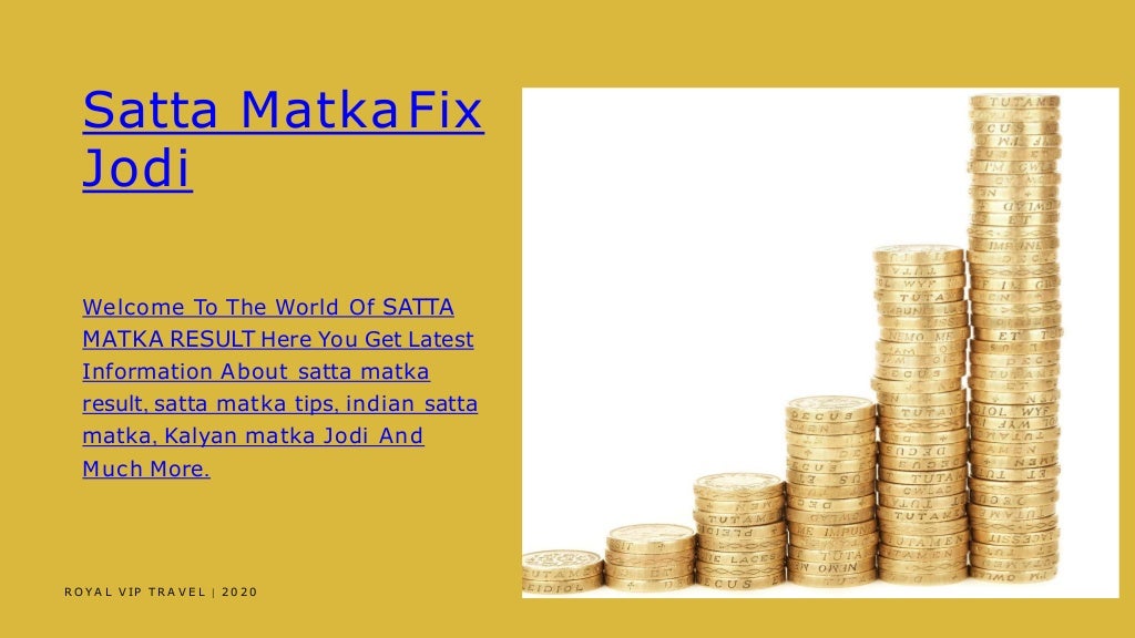 Satta fix jodi Satta fix jodi