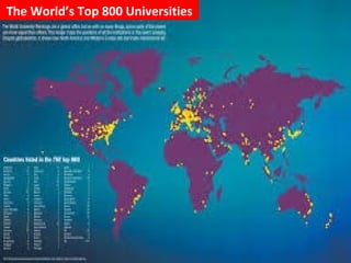 The World’s Top 800 Universities
 