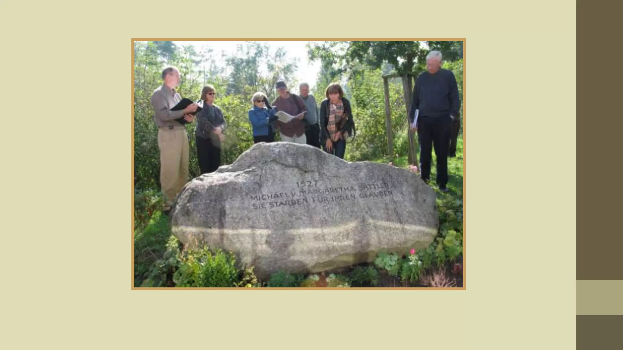 Michael Sattler and the Peasants Revolt of 1525