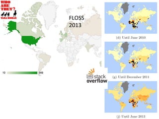 FLOSS	
  
2013	
  
 
