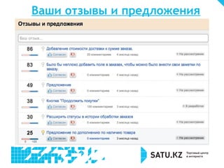 Ваши отзывы и предложения 
12% 31% 
 