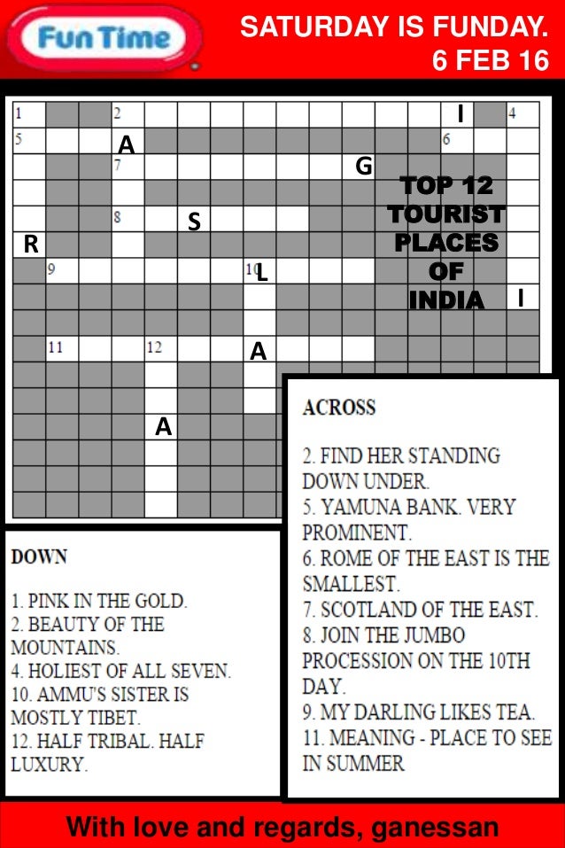 places crosswords