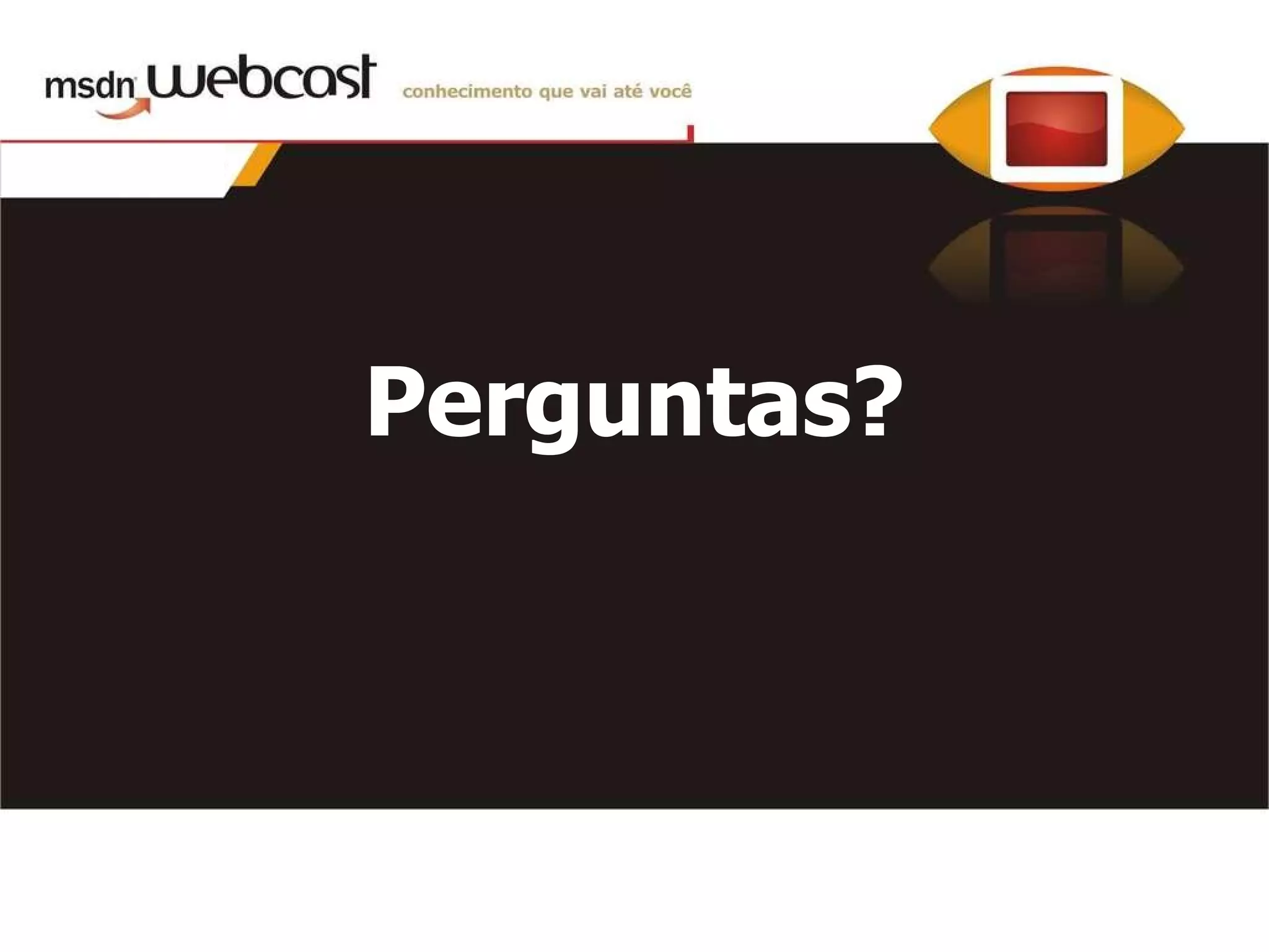 Perguntas? 