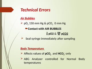 Comprehensive Guide to Arterial Blood Gas (ABG) Analysis and ...