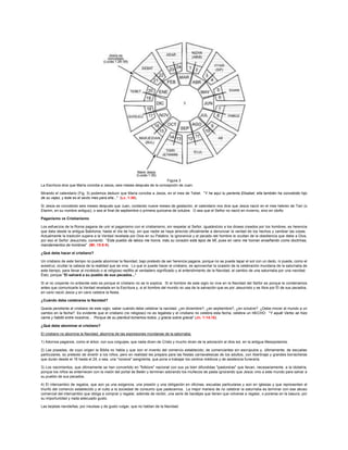 Figura 3
La Escritura dice que María concibe a Jesús, seis meses después de la concepción de Juan.

Mirando el calendario (Fig. 3) podemos deducir que María concibe a Jesús, en el mes de Tebet. "Y he aquí tu parienta Elisabet, ella también ha concebido hijo
de su vejez, y éste es el sexto mes para ella..." (Lc. 1:36).

Si Jesús es concebido seis meses después que Juan, contando nueve meses de gestación, el calendario nos dice que Jesús nació en el mes hebreo de Tisri (o
Etanim, en su nombre antiguo), o sea al final de septiembre o primera quincena de octubre. O sea que el Señor no nació en invierno, sino en otoño.

Paganismo vs Cristianismo

Los esfuerzos de la Roma pagana de unir el paganismo con el cristianismo, sin respetar al Señor, igualándolo a los dioses creados por los hombres, es herencia
que data desde la antigua Babilonia, hasta el día de hoy, sin que nadie se haya atrevido oficialmente a denunciar la verdad de los hechos y cambiar las cosas.
Actualmente la tradición supera a la Verdad revelada por Dios en su Palabra, la ignorancia y el pecado del hombre le ocultan de la obediencia que debe a Dios,
por eso el Señor Jesucristo, comentó: "Este pueblo de labios me honra, más su corazón está lejos de MÍ, pues en vano me honran enseñando como doctrinas,
mandamientos de hombres" (Mt. 15:8-9).

¿Qué debe hacer el cristiano?

Un cristiano de este tiempo no puede abominar la Navidad, bajo pretexto de ser herencia pagana, porque no se puede tapar el sol con un dedo, ni puede, como el
avestruz, ocultar la cabeza de la realidad que se vive. Lo que sí puede hacer el cristiano, es aprovechar la ocasión de la celebración mundana de la saturnalia de
este tiempo, para llevar al incrédulo o al religioso neófito al verdadero significado y al entendimiento de la Navidad, al cambio de una saturnalia por una navidad.
Ésto, porque "El salvará a su pueblo de sus pecados..."

Si el no creyente no entiende esto es porque el cristiano no se lo explica. Si el hombre de este siglo no vive en la Navidad del Señor es porque le condenamos
antes que comunicarle la Verdad revelada en la Escritura y, si el hombre del mundo no usa de la salvación que es por Jesucristo y se libra por Él de sus pecados,
en vano nació Jesús y en vano celebra la fiesta.

¿Cuándo debe celebrarse la Navidad?

Queda pendiente al cristiano de este siglo, saber cuándo debe celebrar la navidad, ¿en diciembre?, ¿en septiembre?, ¿en octubre? ¿Debe mover al mundo a un
cambio en la fecha? Es evidente que el cristiano (no religioso) no es legalista y el cristiano no celebra esta fecha, celebra un HECHO: "Y aquél Verbo se hizo
carne y habitó entre nosotros... Porque de su plenitud tomamos todos, y gracia sobre gracia" (Jn. 1:14,16).

¿Qué debe abominar el cristiano?

El cristiano no abomina la Navidad, abomina de las expresiones mundanas de la saturnalia:

1) Adornos paganos, como el árbol, con sus colguijes, que nada dicen de Cristo y mucho dicen de la adoración al dios sol, en la antigua Mesopotamia.

2) Las posadas, de cuyo origen la Biblia no habla y que son el invento del comercio establecido; de comerciantes sin escrúpulos y, últimamente, de escuelas
particulares, so pretexto de divertir a los niños, pero en realidad les prepara para las fiestas carnavalescas de los adultos, con libertinaje y grandes borracheras
que duran desde el 16 hasta el 24, o sea, una "novena" sangrienta, que pone a trabajar los centros médicos y de asistencia funeraria.

3) Los nacimientos, que últimamente se han convertido en "folklore" nacional con sus ya bien difundidas "pastorelas" que llevan, necesariamente, a la idolatría,
porque los niños se enternecen con la visión del portal de Belén y terminan adorando los muñecos de pasta ignorando que Jesús vino a este mundo para salvar a
su pueblo de sus pecados.

4) El intercambio de regalos, que son ya una exigencia, una presión y una obligación en oficinas, escuelas particulares y aún en iglesias y que representan el
triunfo del comercio establecido y el culto a la sociedad de consumo que padecemos. La mejor manera de no celebrar la saturnalia es terminar con ese abuso
comercial del intercambio que obliga a comprar y regalar, además de recibir, una serie de baratijas que tienen que volverse a regalar, o ponerse en la basura, por
su importunidad y nada adecuado gusto.

Las tarjetas navideñas, por insulsas y de gusto vulgar, que no hablan de la Navidad.
 