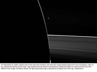 Saturn and its Moons | PPT