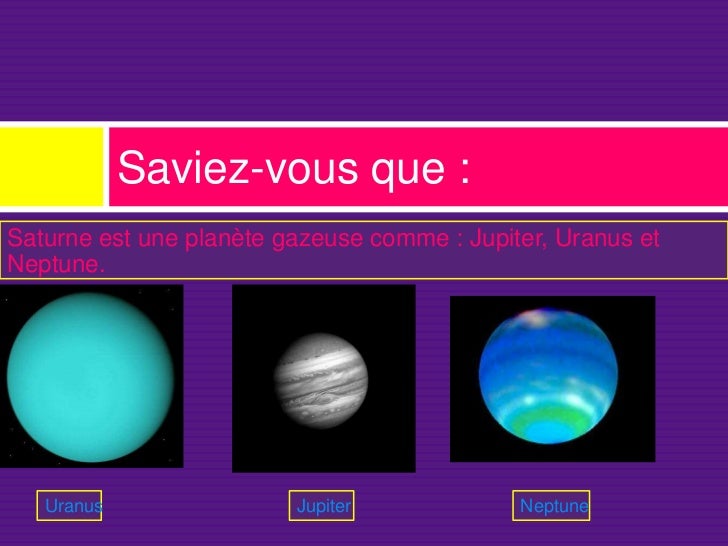 masse saturne