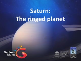 Saturn: The ringed planet 