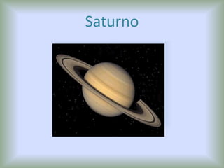 Saturno
 