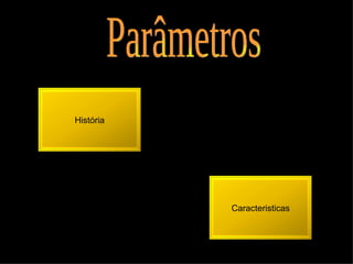 Parâmetros Caracteristicas História 