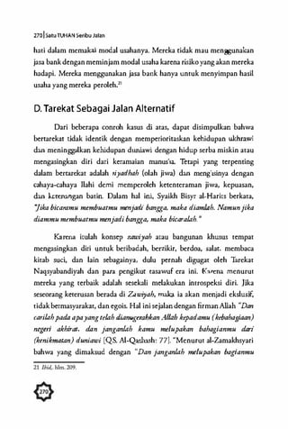 SATU TUHAN SERIBU JALAN : SEJARAH, AJARAN, DAN GERAKAN TAREKAT DI INDONESIA -- ABDUL WADUD KASYFUL HUMAM