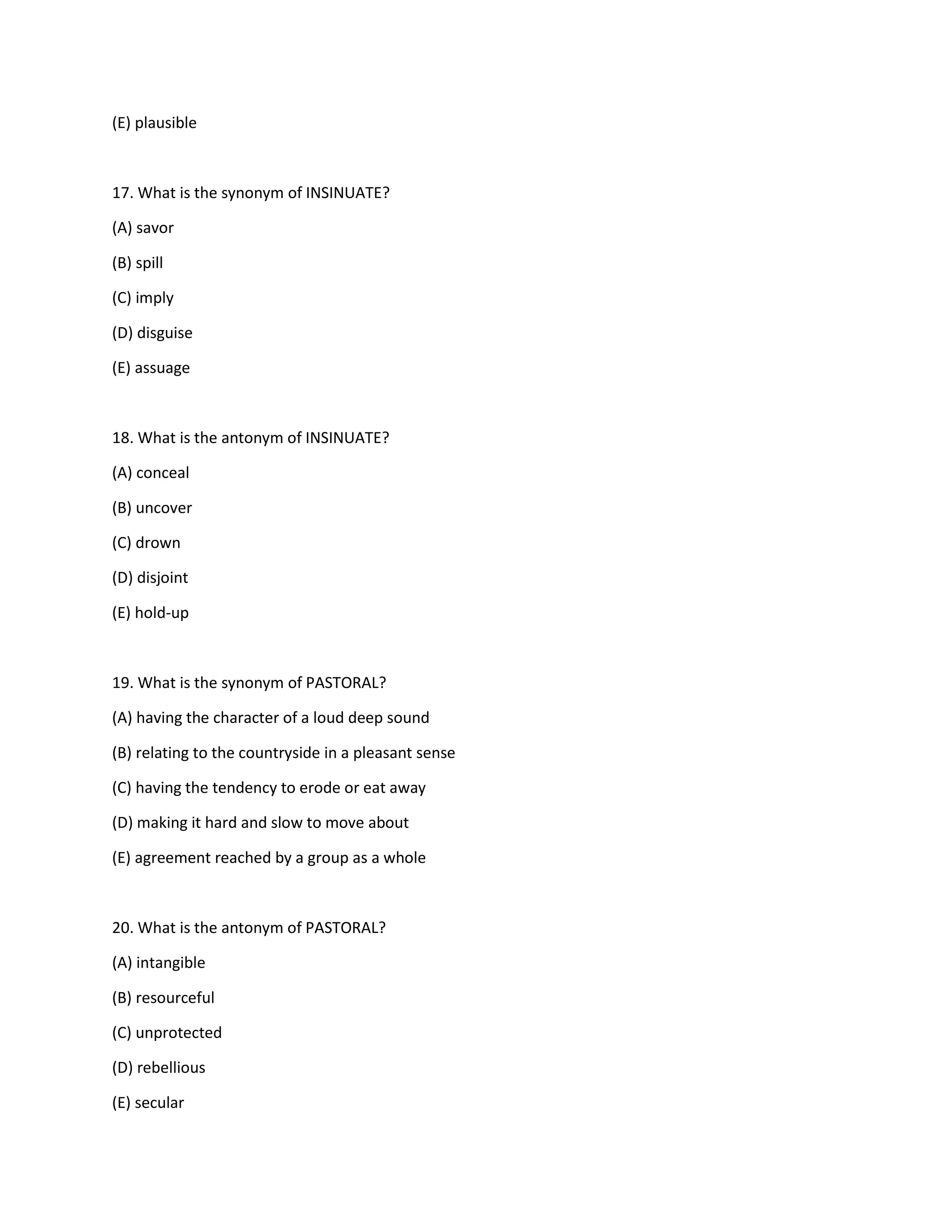 Sat vocab cards pdf food drink