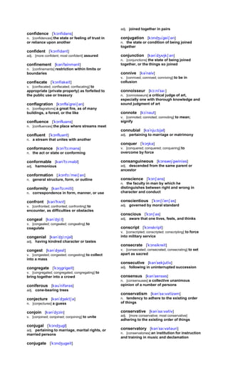 Sat vocabulary vocabuly | PDF