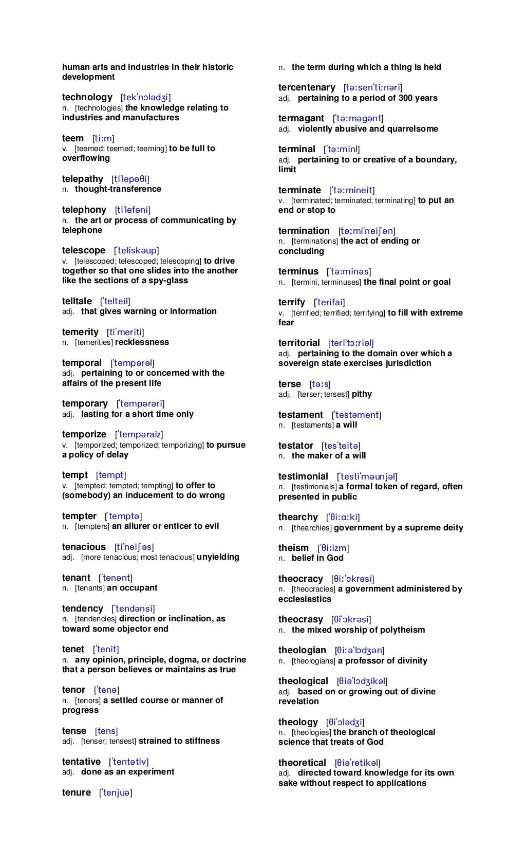Sat Vocabulary Vocabuly Sat vocabulary vocabuly