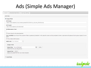 Ads (Simple Ads Manager)

 