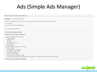 Ads (Simple Ads Manager)

 